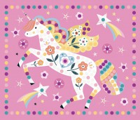 Ma Pochette D'artiste - Mes Tableaux Licornes En Strass Ma Pochette D'artiste - Mes Tableaux Licornes En Strass