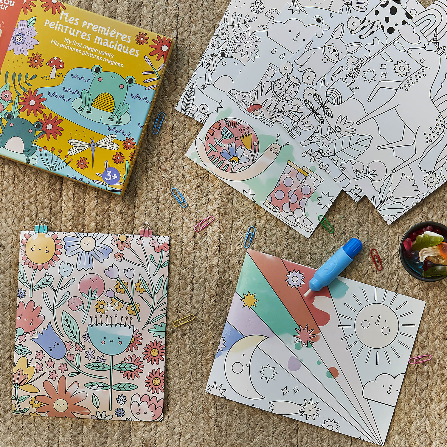 Mon Coffret D'artiste - Mes Premières Peintures Magiques Mon Coffret D'artiste - Mes Premières Peintures Magiques