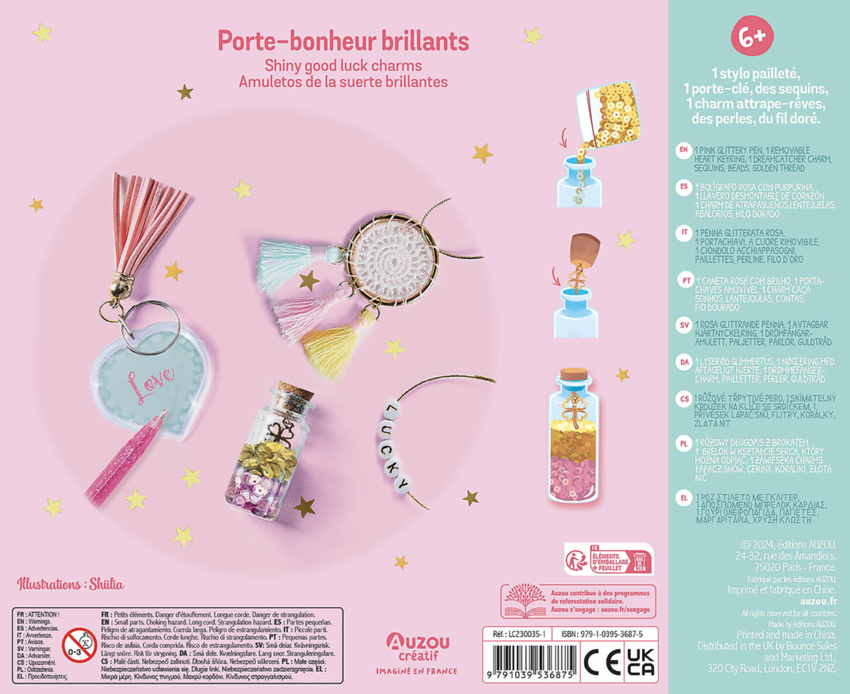 Mon Coffret D'artiste - Mes Porte-Bonheur Brillants