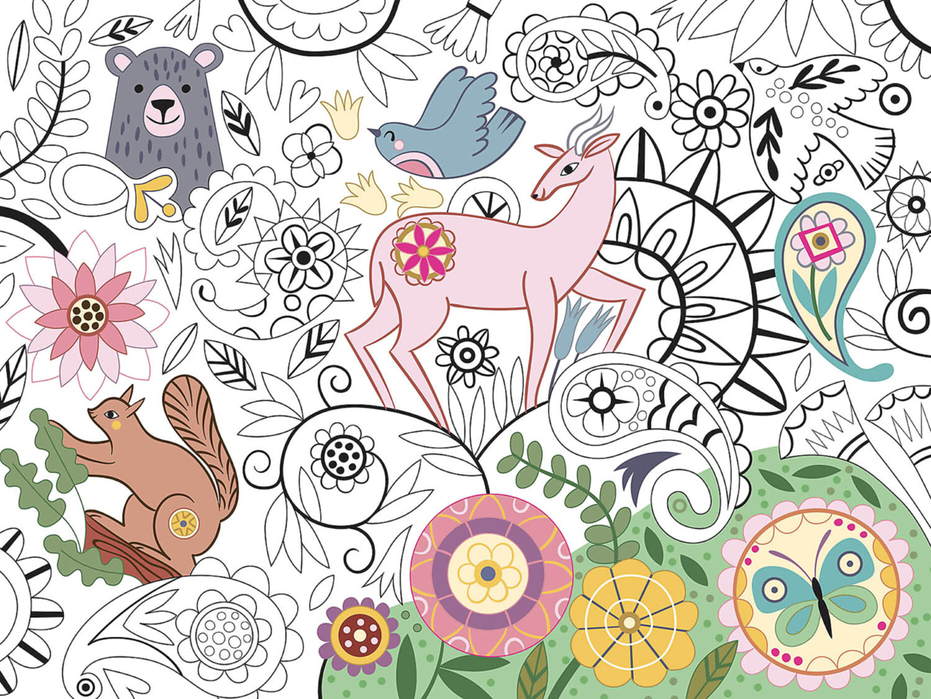 Tableaux Enchantés À Colorier