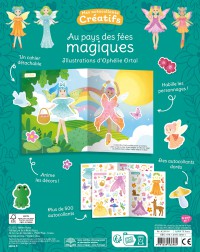 Mes 500 Autocollants Créatifs - Au Pays Des Fées Magiques