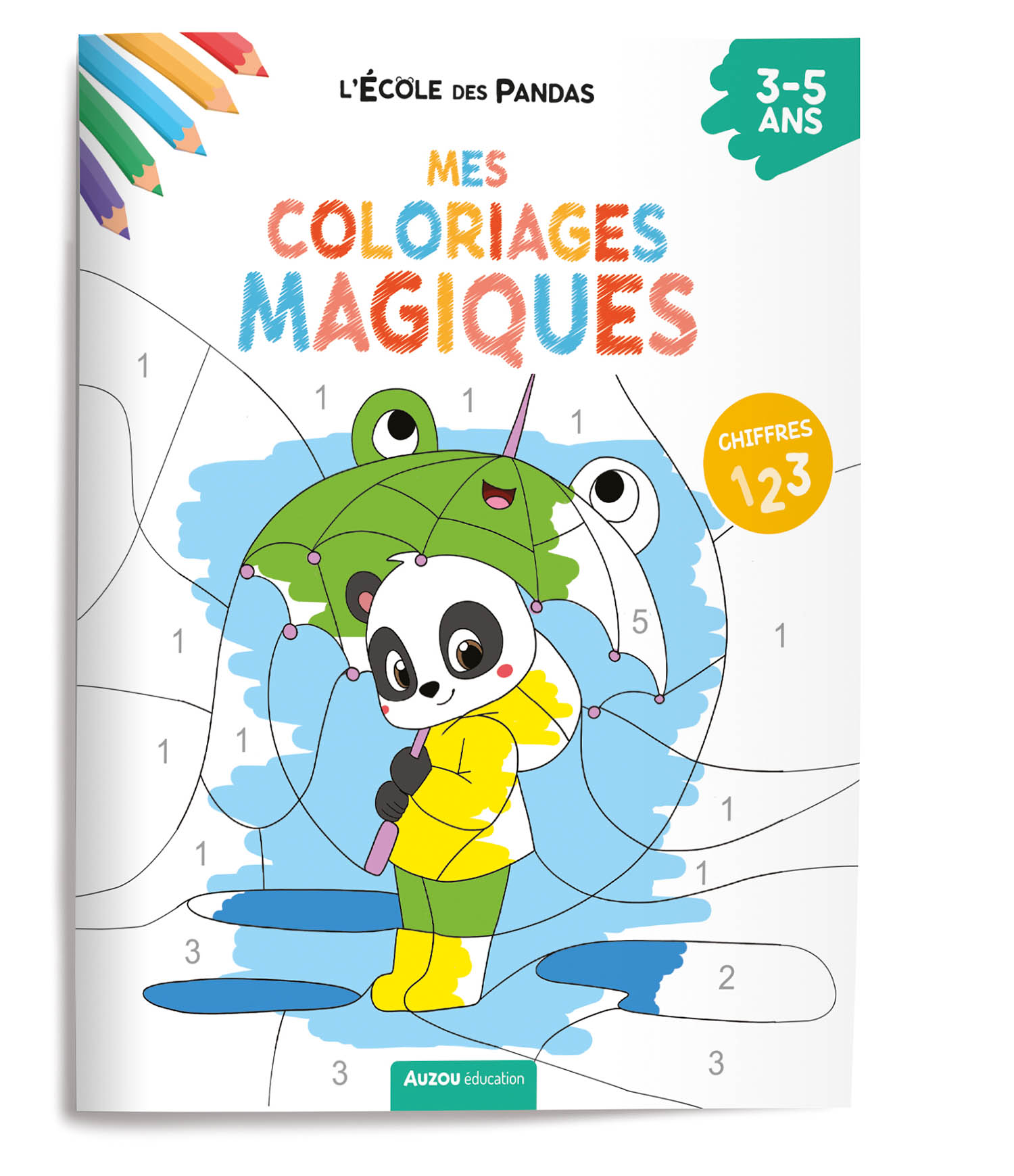 L'école Des Pandas - Mes Coloriages Magiques - Les Chiffres