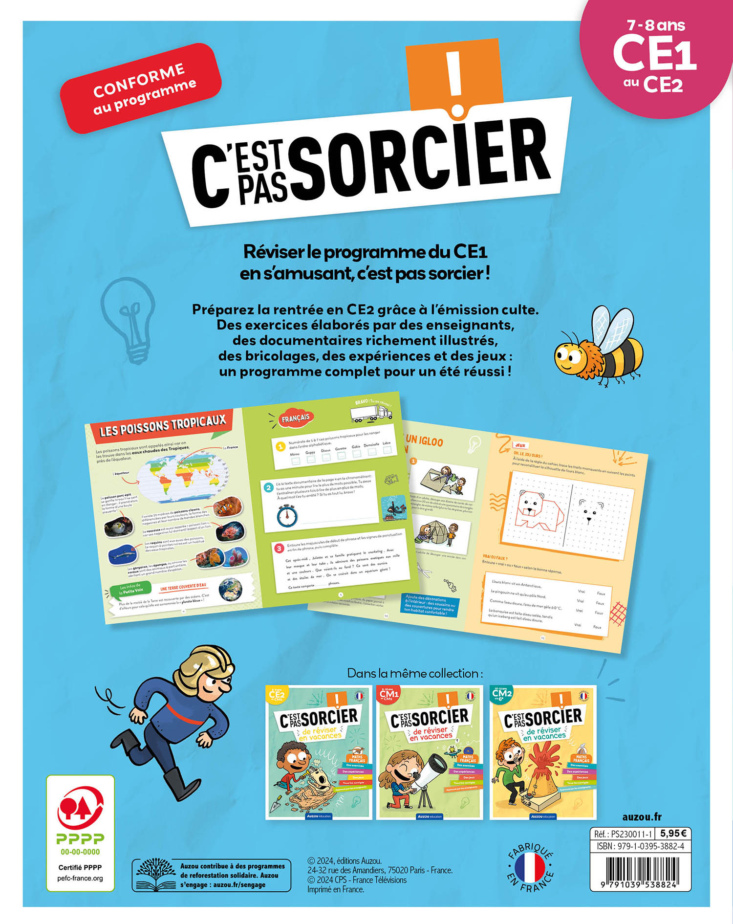 C'est Pas Sorcier De Réviser En Vacances - Du Ce1 Au Ce2 - Cahier De Vacances 2025