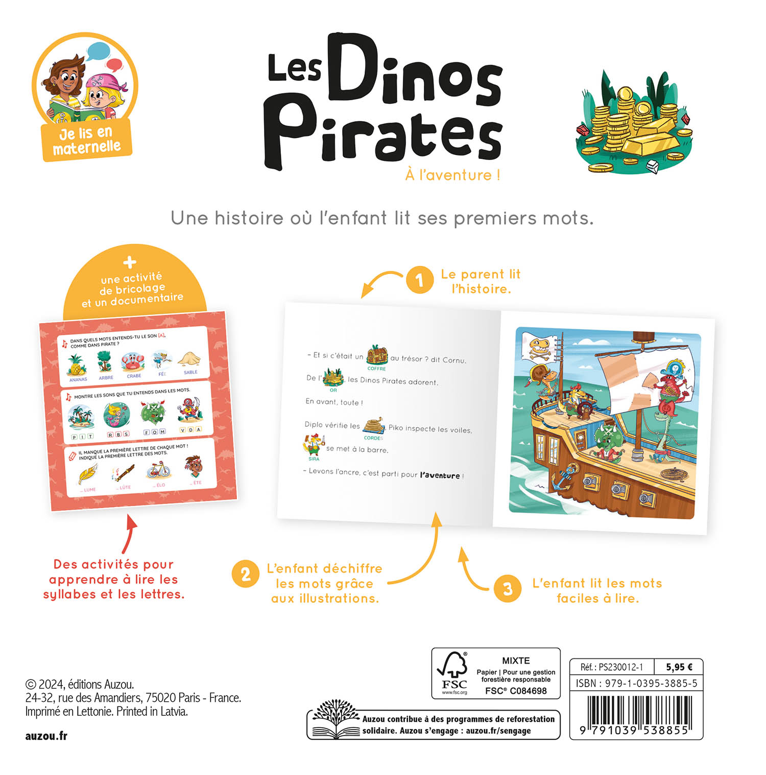 Les Dinos Pirates - À L'aventure !