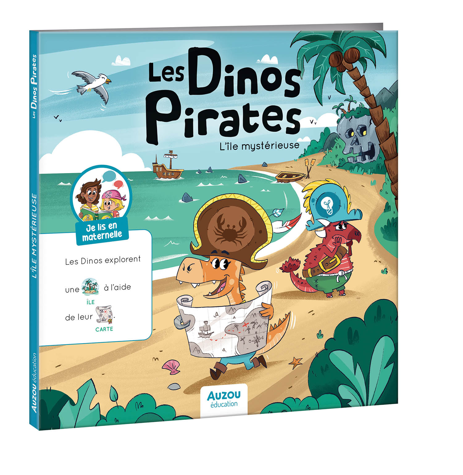 Je Lis En Maternelle - Les Dinos Pirates Et L'île Mystérieuse Je Lis En Maternelle - Les Dinos Pirates Et L'île Mystérieuse