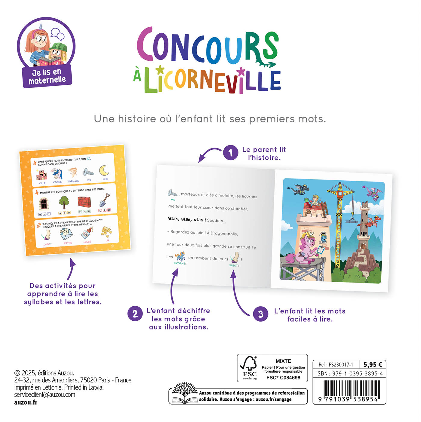 Je Lis En Maternelle - Concours À Licorneville