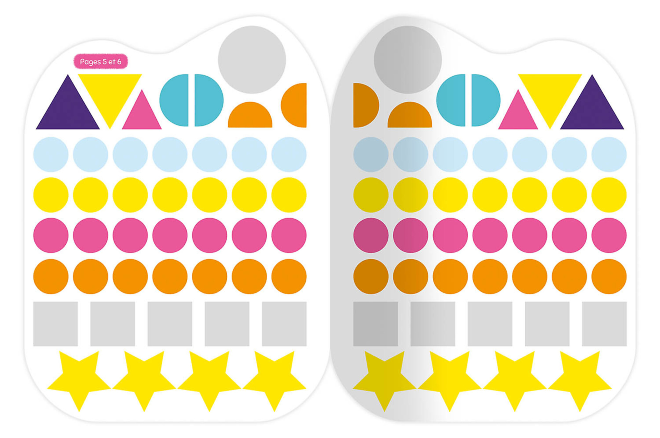 Gommettes Formes - L'aventure De Petit Fantôme Gommettes Formes - L'aventure De Petit Fantôme