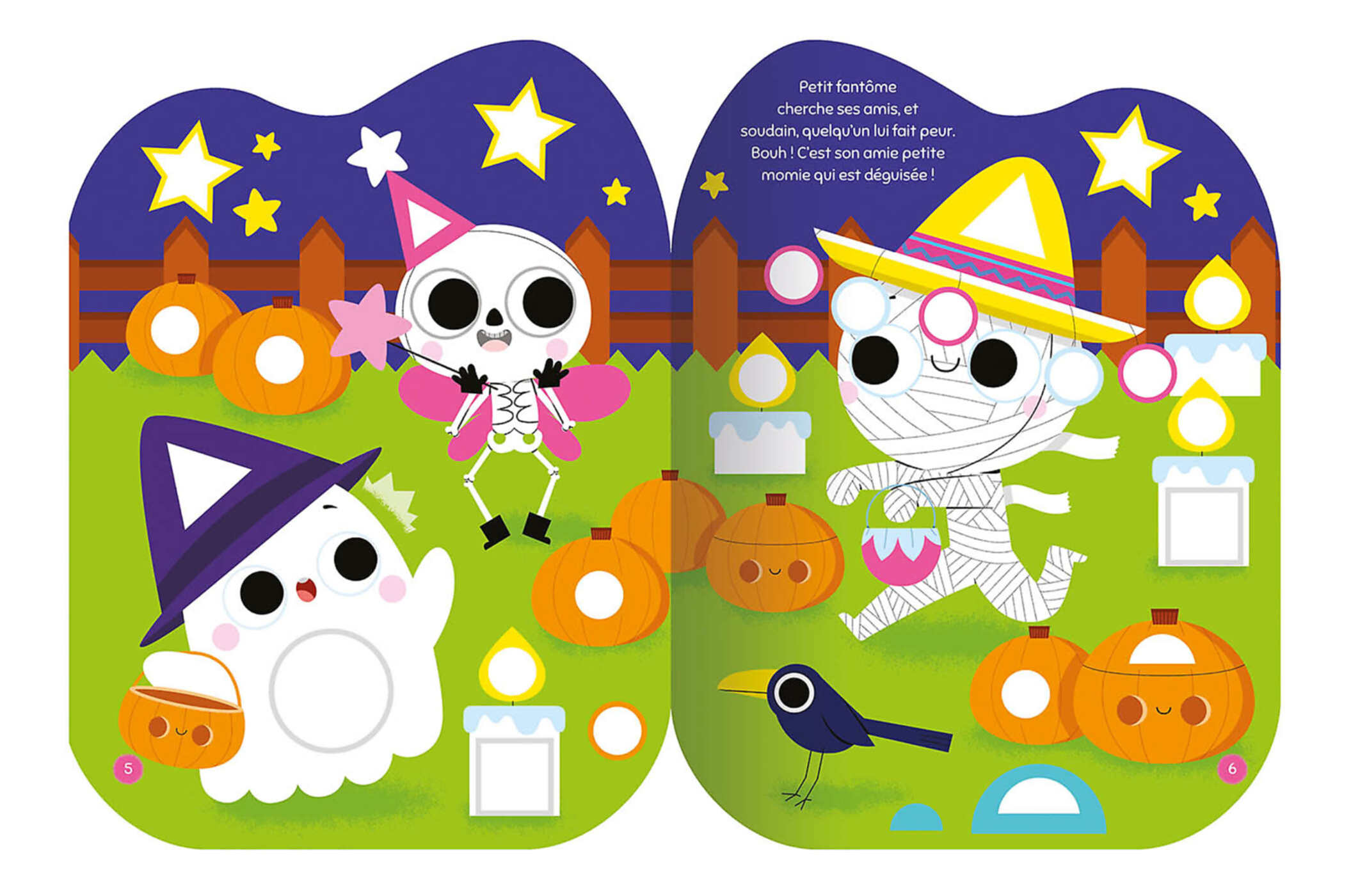 Gommettes Formes - L'aventure De Petit Fantôme Gommettes Formes - L'aventure De Petit Fantôme