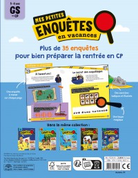 Mes Petites Enquêtes En Vacances - De La Gs Au Cp - 2026