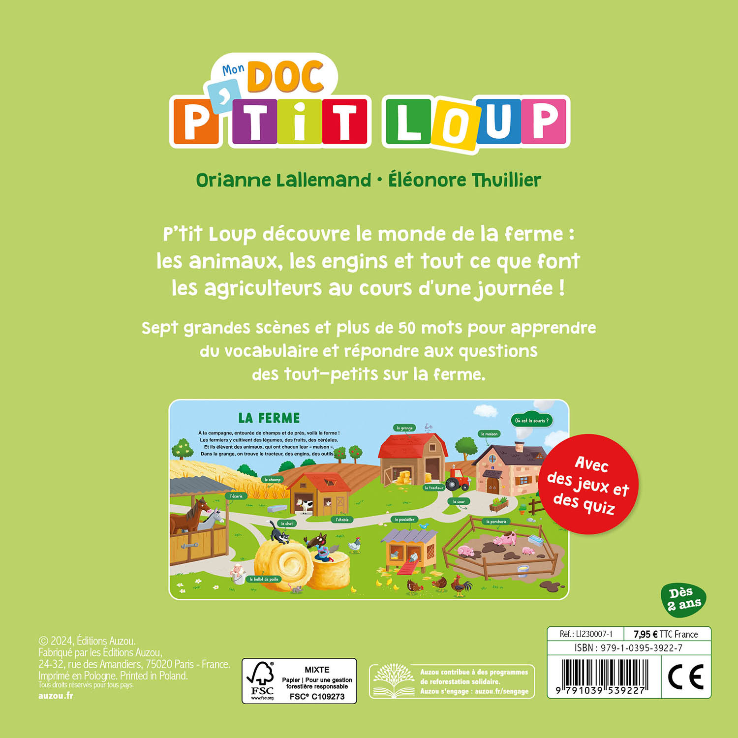 Mon Doc P'tit Loup - La Ferme