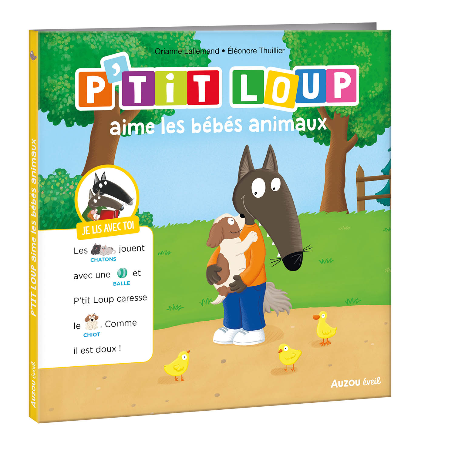 Je Lis Avec Toi - P'tit Loup Aime Les Bébés Animaux