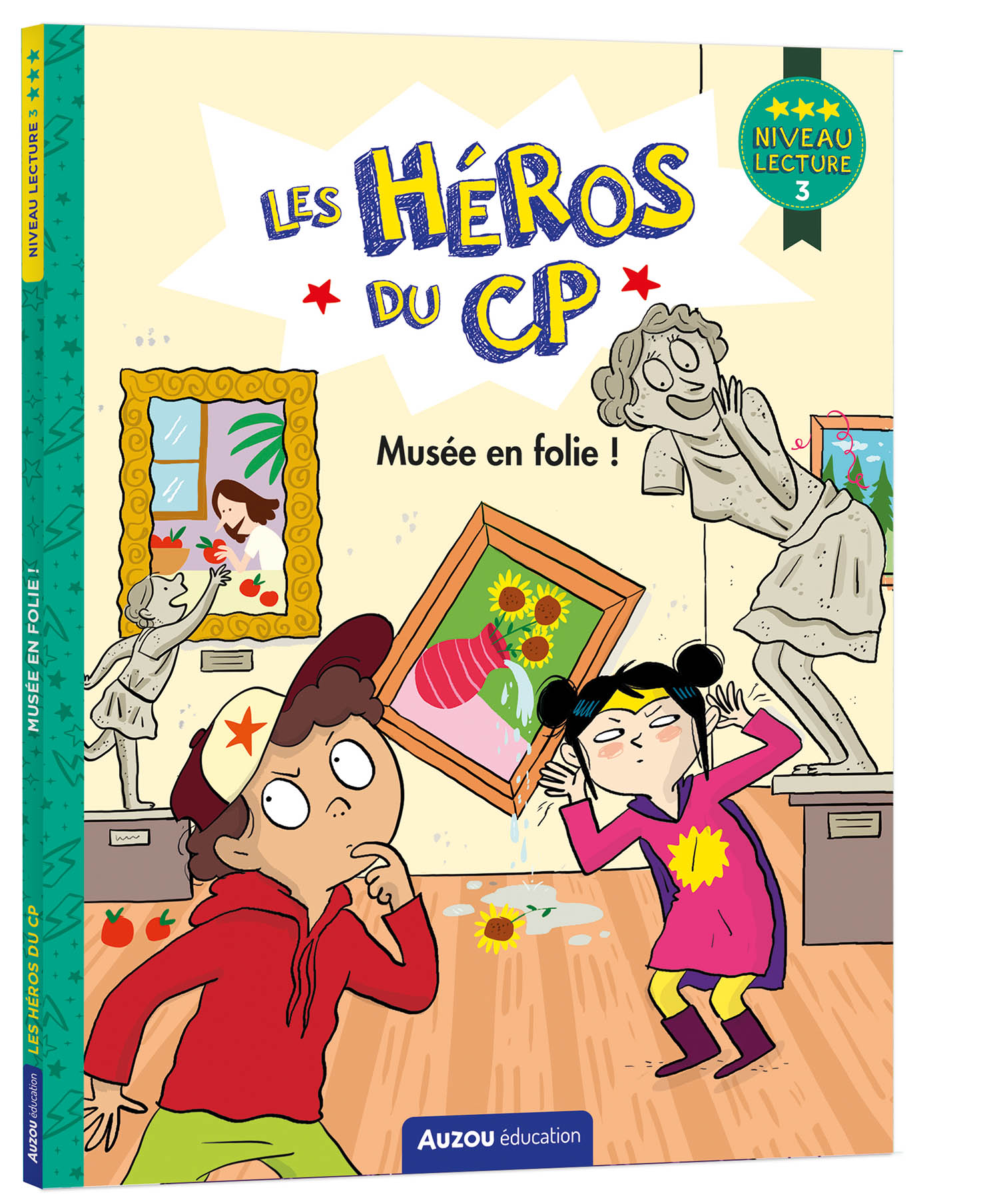 Les Héros Du Cp - Niveau 3 - Musée En Folie ! Les Héros Du Cp - Niveau 3 - Musée En Folie !