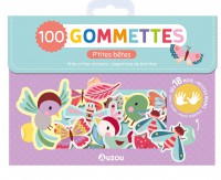 Ma pochette de 100 gommettes - Les p'tites bêtes