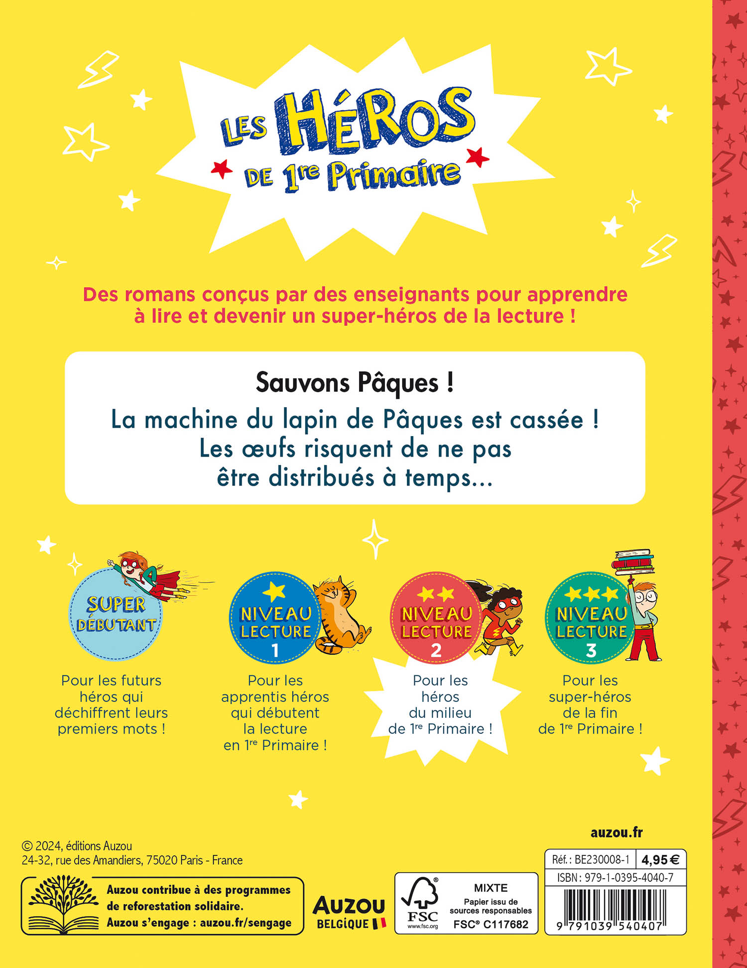 Les Héros De 1Re Primaire - Niveau 2 - Sauvons Pâques !