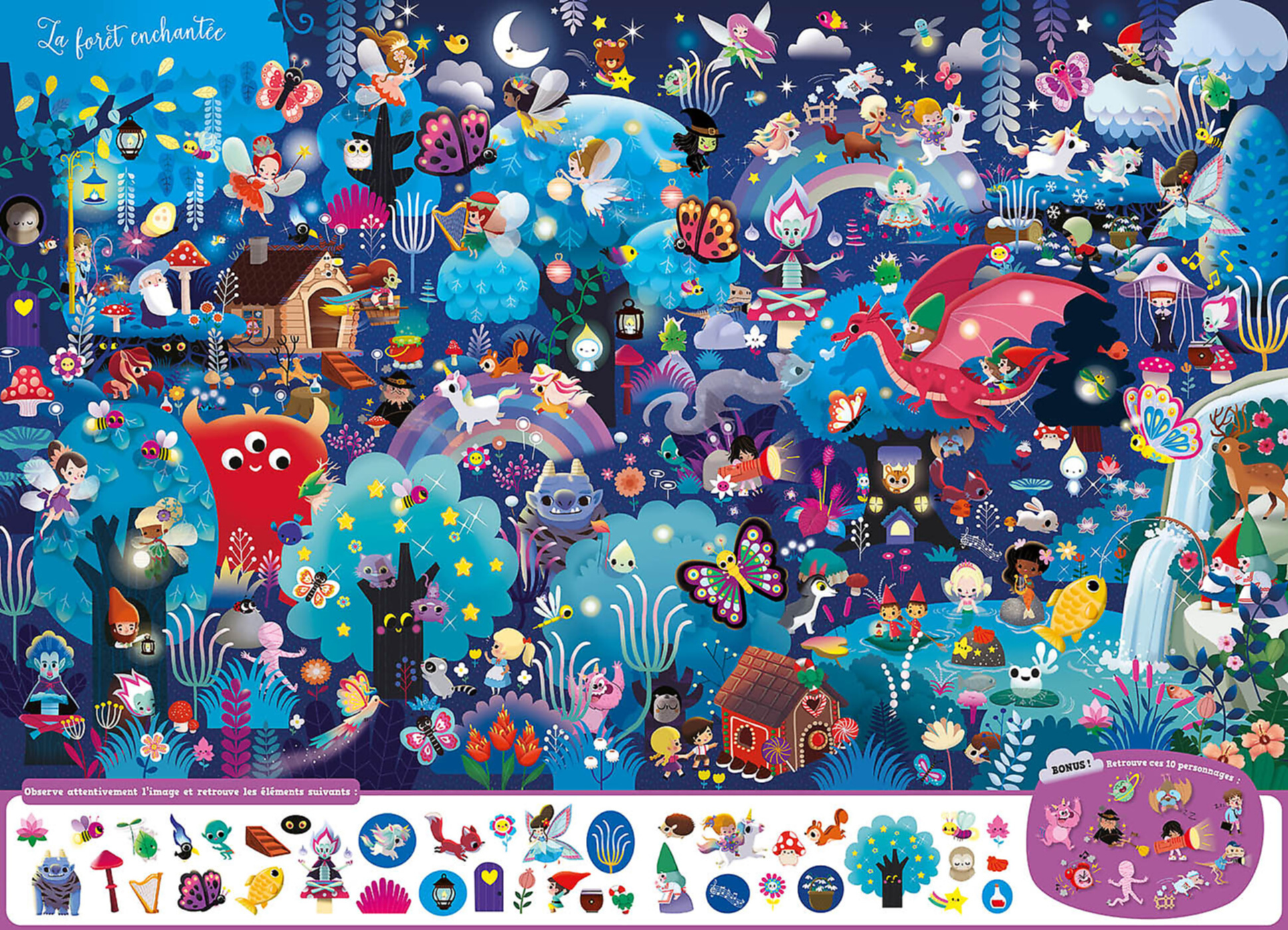 Cherche Et Trouve Géant - Qui Brille Dans Le Noir ! Cherche Et Trouve Géant - Qui Brille Dans Le Noir !