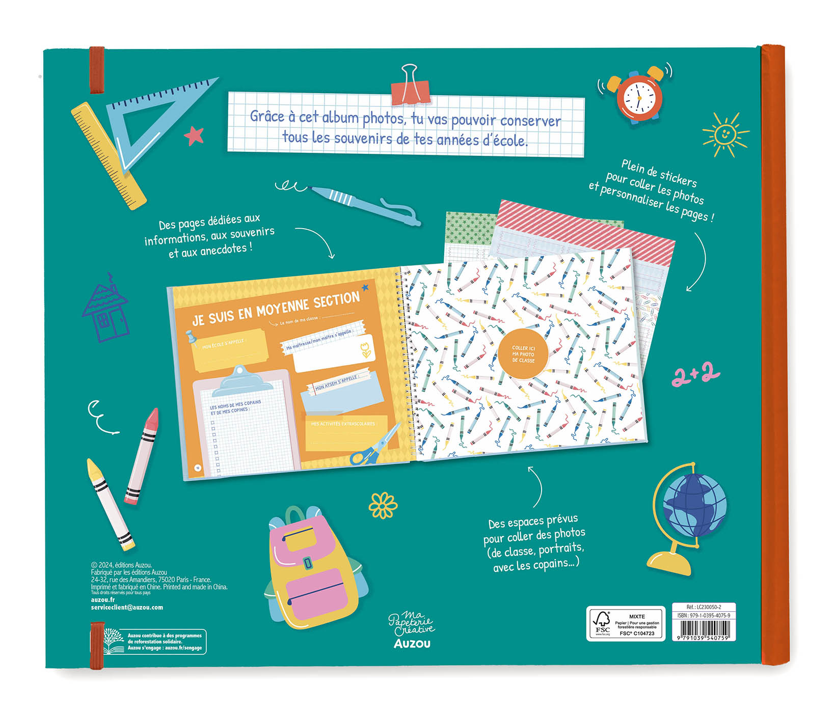Ma Papeterie Créative - Mes Photos De Classe