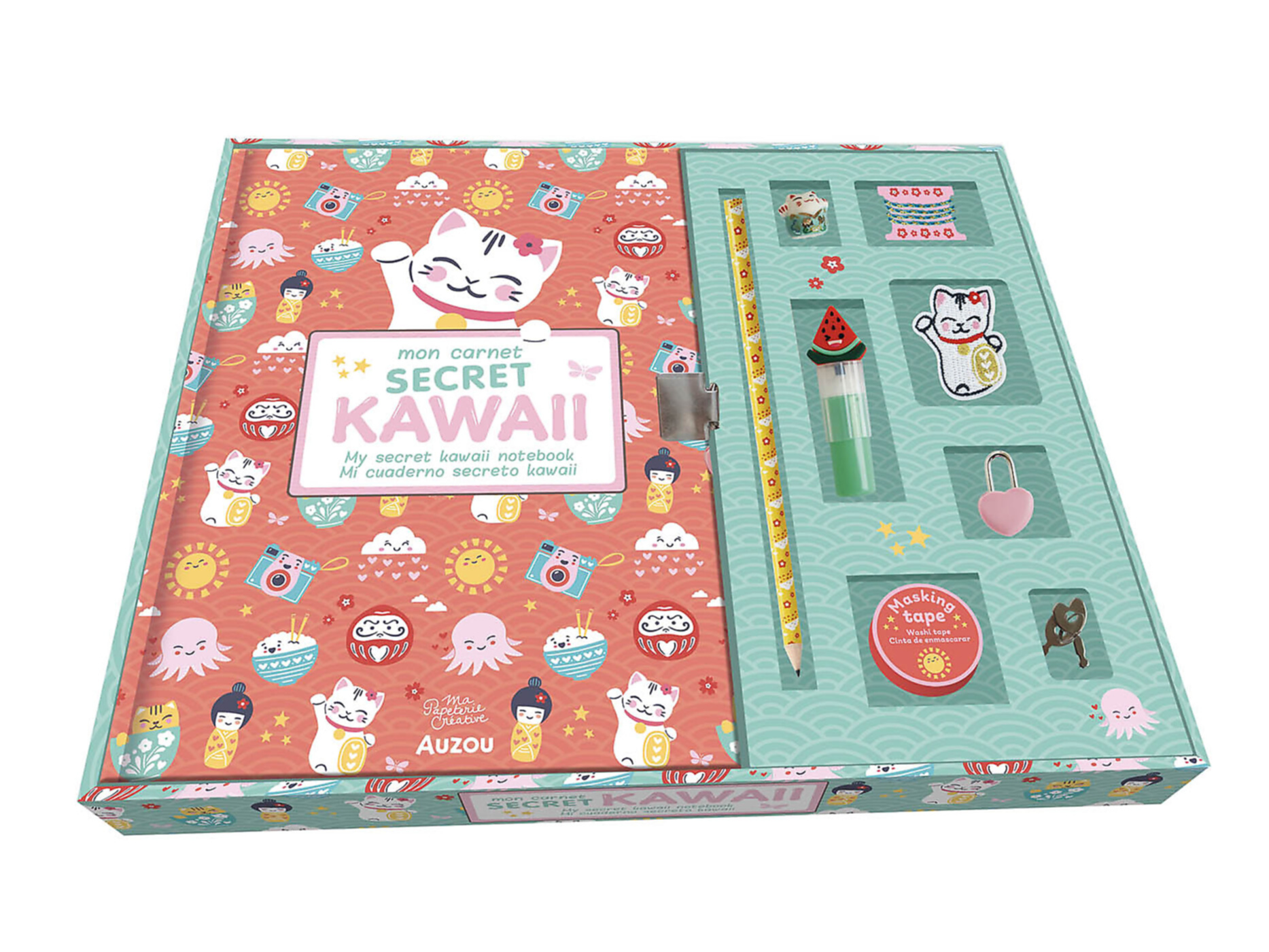 Mon Coffret De Papeterie Kawaii Mon Coffret De Papeterie Kawaii