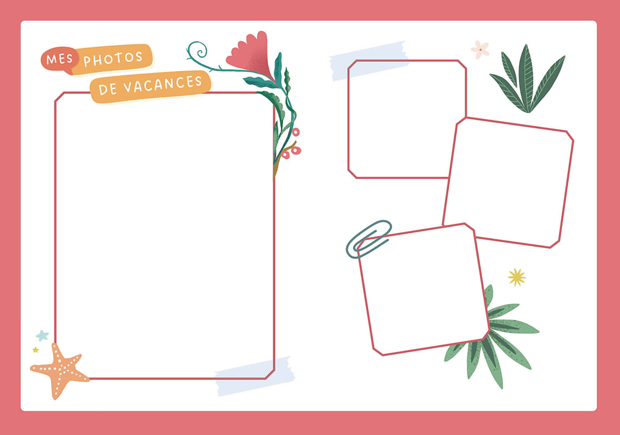 Mon Carnet Secret Des Vacances Mon Carnet Secret Des Vacances