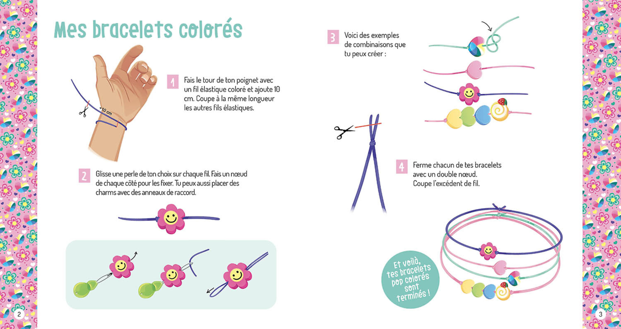 Ma Boîte À Bijoux - Mes Pétillants Bracelets Pop Et Fluos