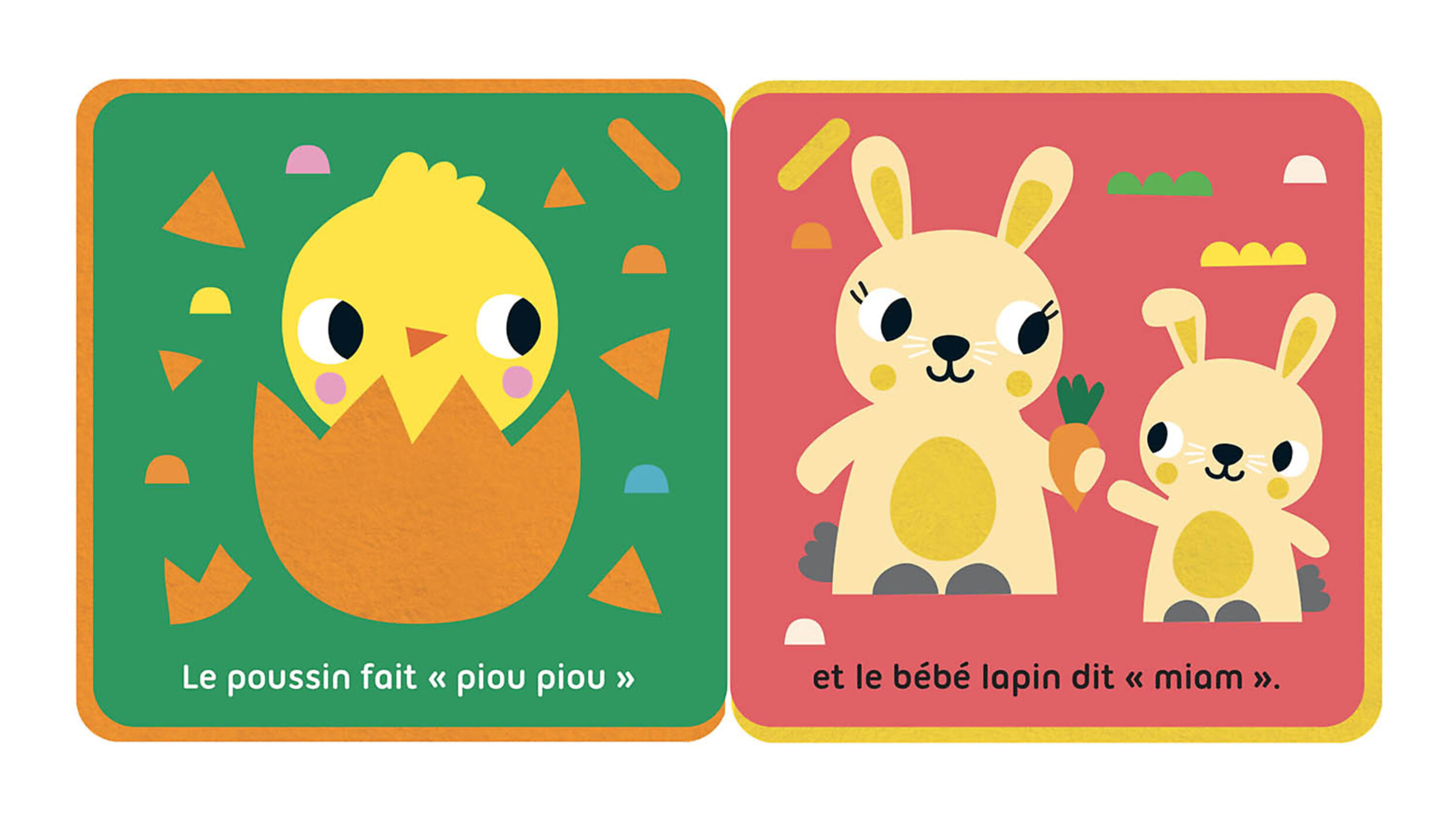 Livre Poussette Feutrine - Petits Amis Livre Poussette Feutrine - Petits Amis