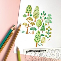 Je Dessine Pas À Pas Avec Le Griffographe - Dans La Forêt