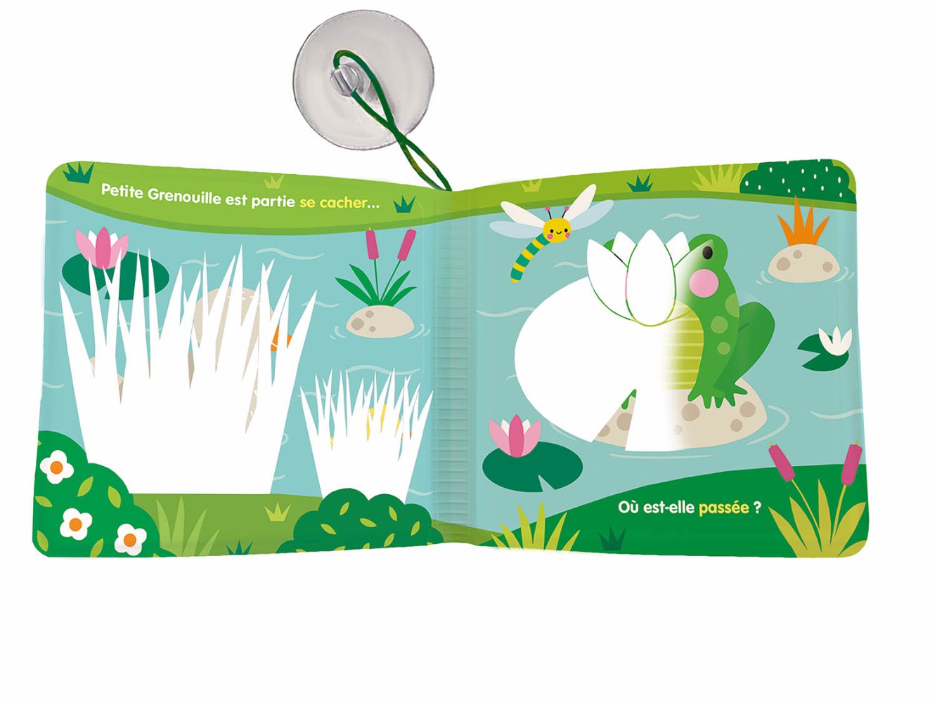 Mes Amis Du Bain - Cache-Cache Au Bord De L'eau - Mon Livre De Bain Magique