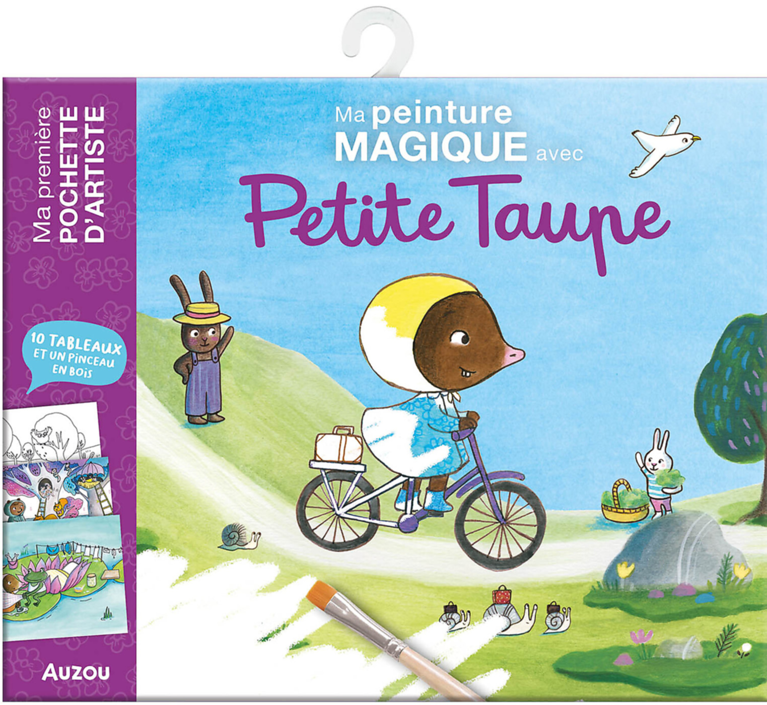 Ma Pochette D'artiste - Petite Taupe - Ma Peinture Magique Ma Pochette D'artiste - Petite Taupe - Ma Peinture Magique