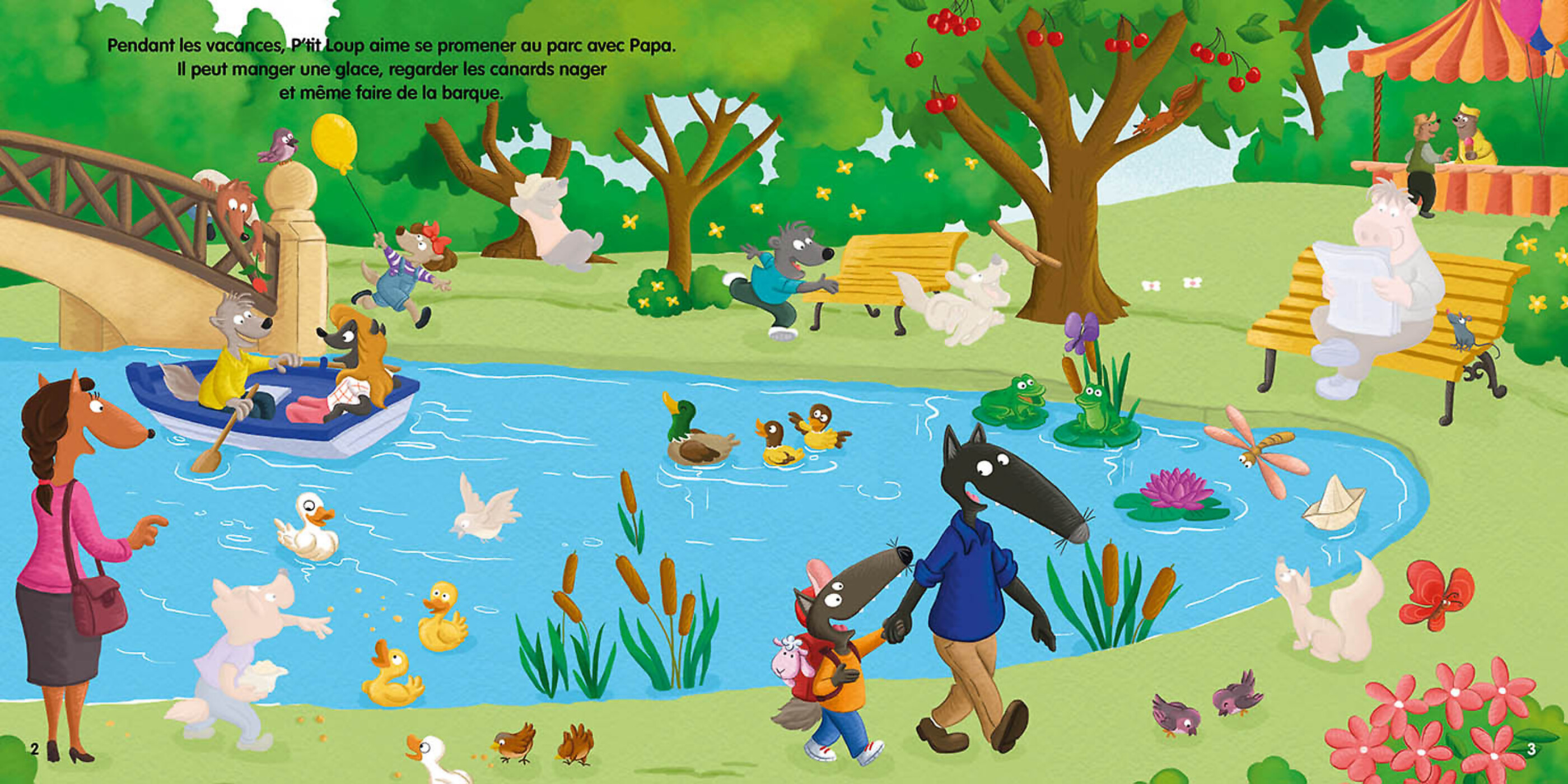 Mon Cahier D'autocollants P'tit Loup - Vive Les Vacances ! Mon Cahier D'autocollants P'tit Loup - Vive Les Vacances !