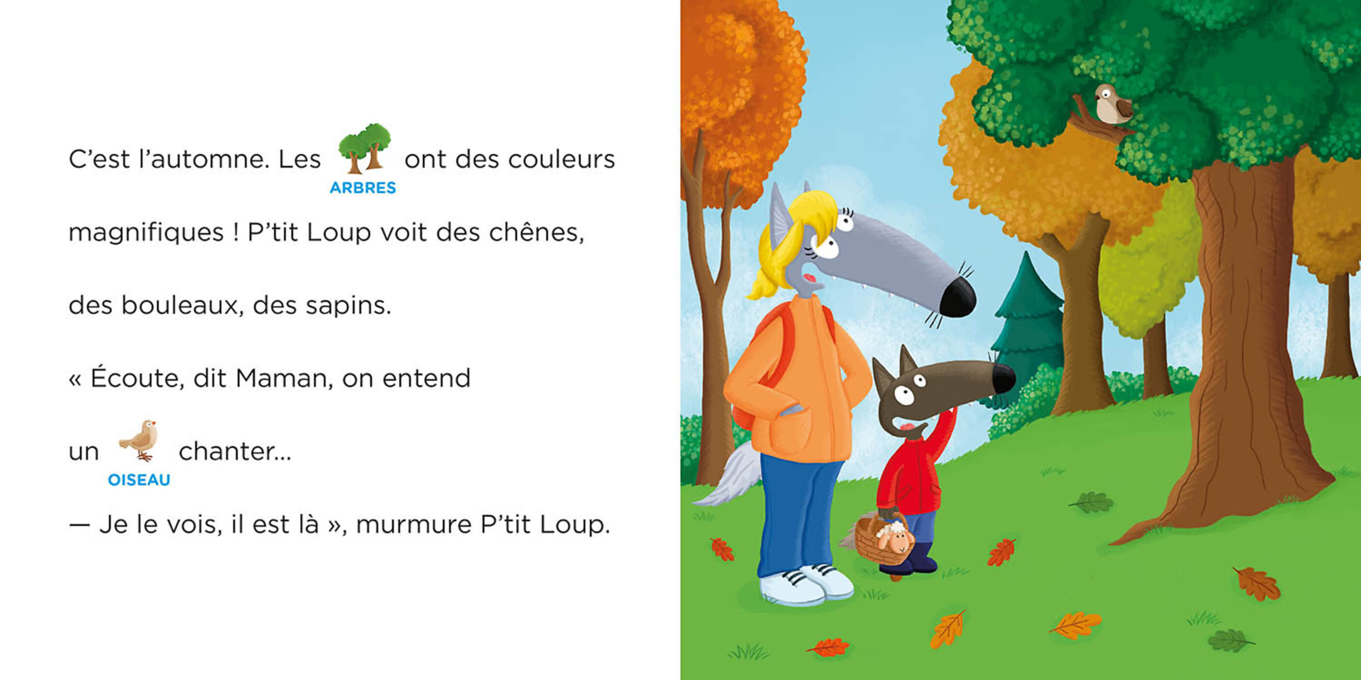 Je Lis Avec Toi - P'tit Loup Se Balade En Forêt Je Lis Avec Toi - P'tit Loup Se Balade En Forêt
