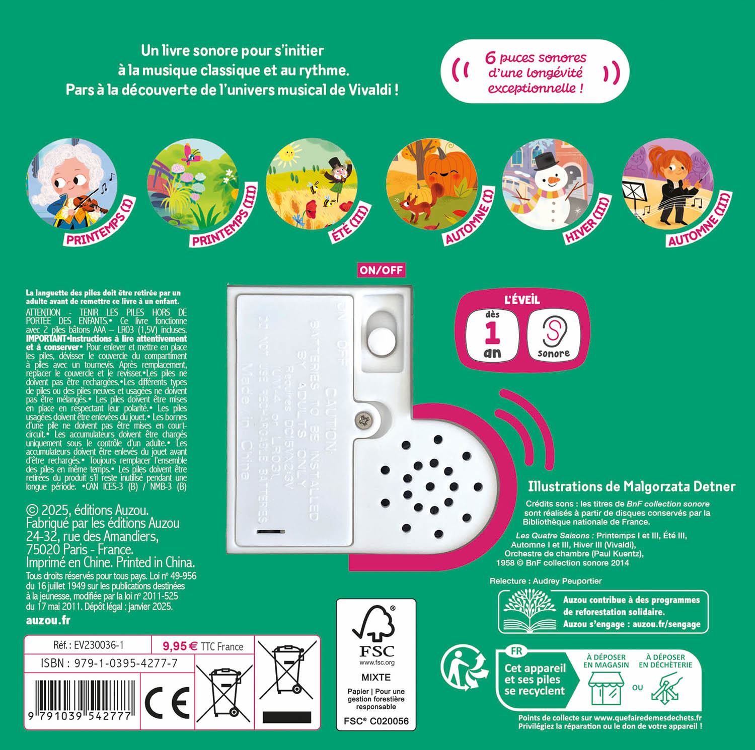 Mes Premiers Sonores - Vivaldi Mes Premiers Sonores - Vivaldi