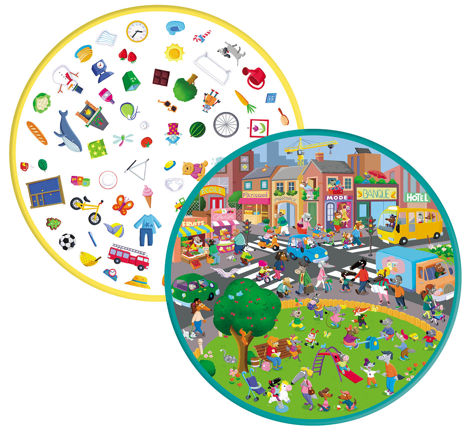 Grand Jeu - P'tit Loup - Mon Jeu De Cherche Et Trouve Grand Jeu - P'tit Loup - Mon Jeu De Cherche Et Trouve