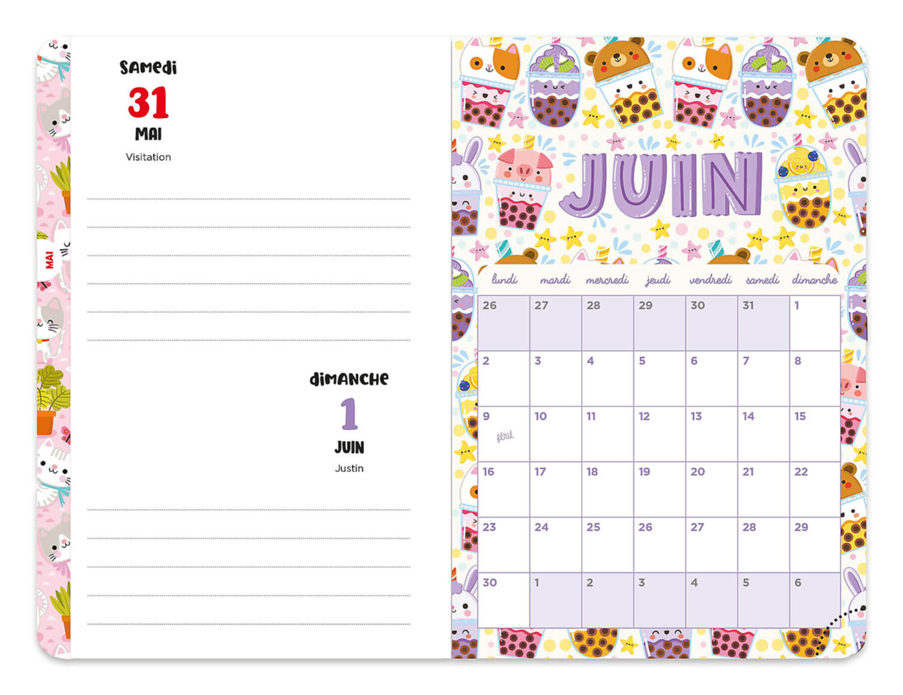 Agenda 2024-2025 - Kawaii Agenda 2024-2025 - Kawaii