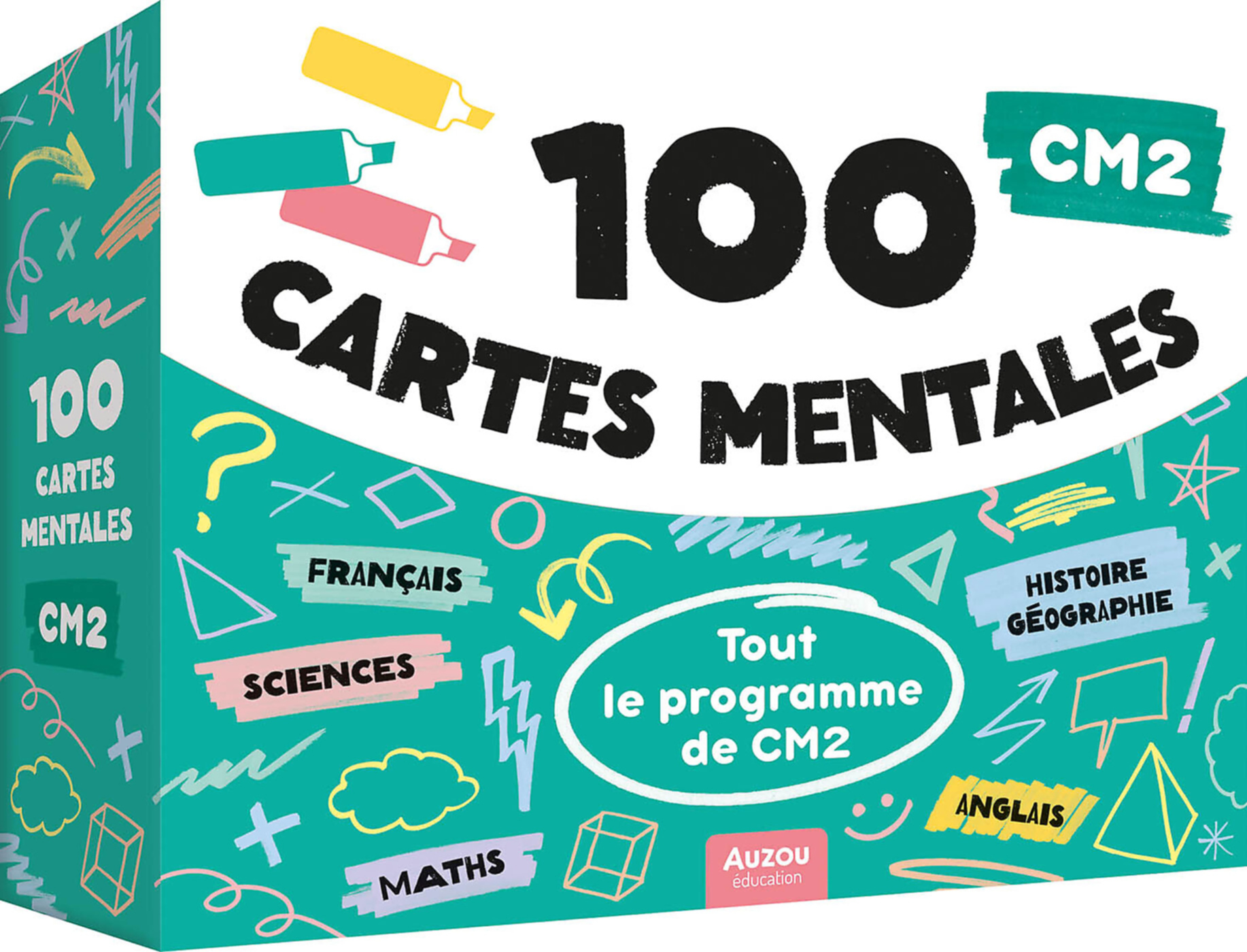 100 Cartes Mentales - Tout Le Programme De Cm2