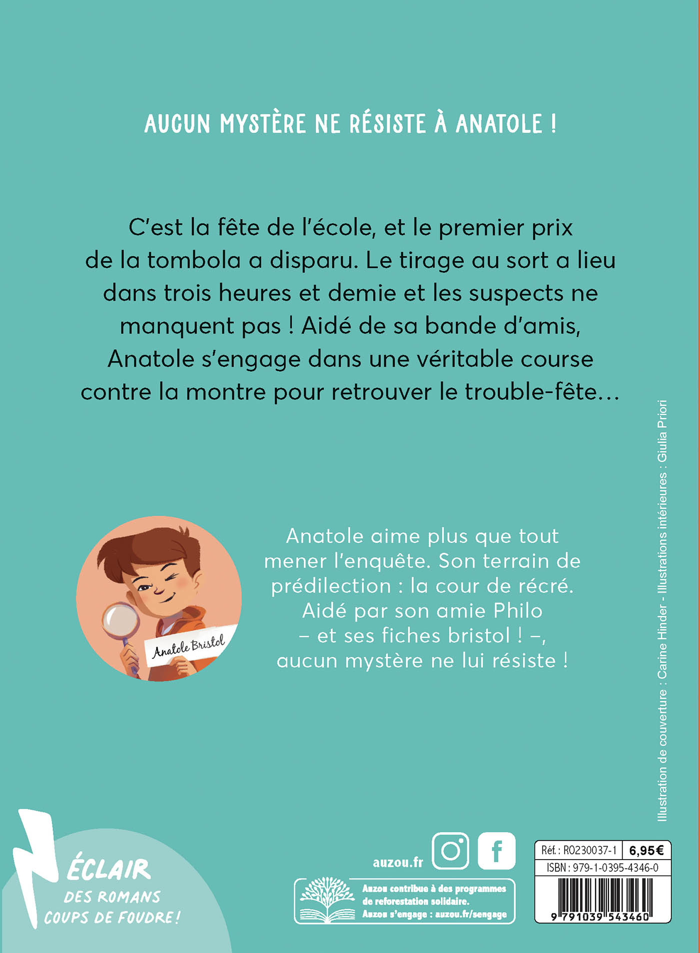 Les Enquêtes D'anatole Bristol - Opération Fête De L’école !