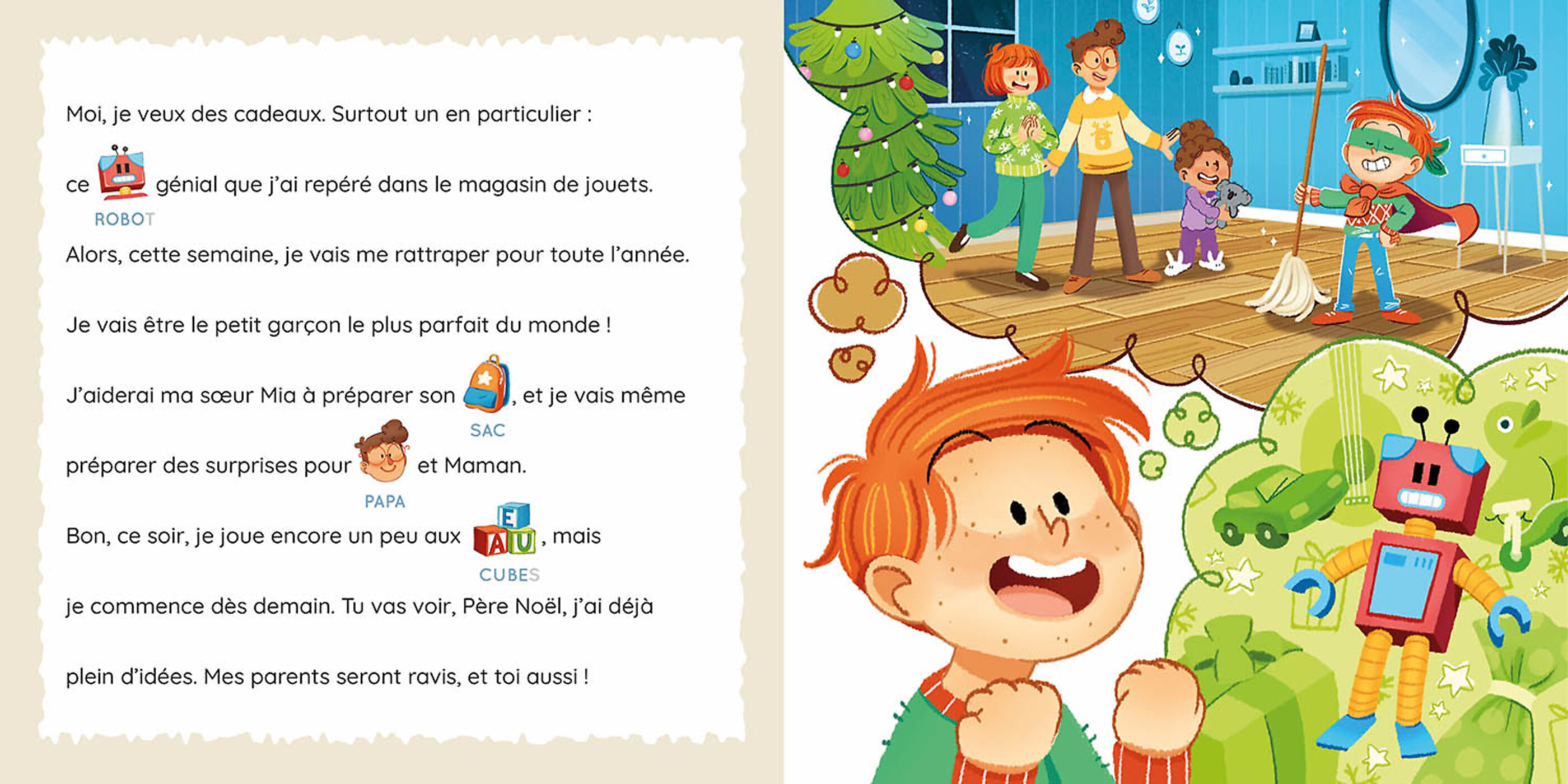 Je Lis En Maternelle - Cher Père Noël... (Promis, Je Suis Sage !)