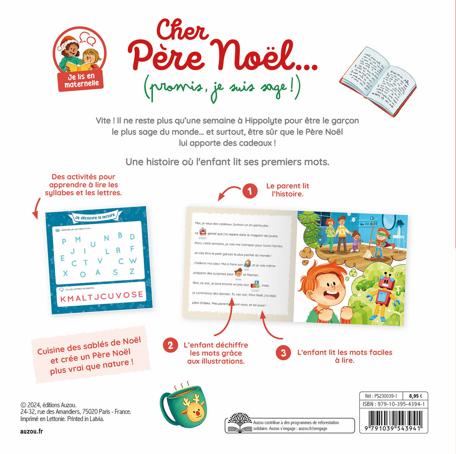 Je Lis En Maternelle - Cher Père Noël... (Promis, Je Suis Sage !)