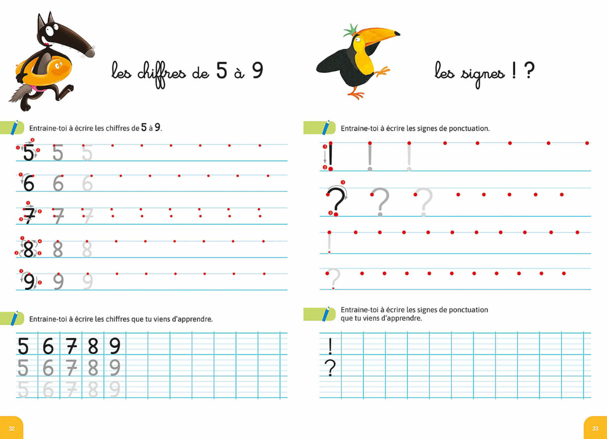 Mon Cahier D'écriture Avec Loup En Vacances Mon Cahier D'écriture Avec Loup En Vacances