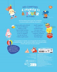 Mon Livre Piano - Mes Comptines À Chanter Et À Jouer Au Piano