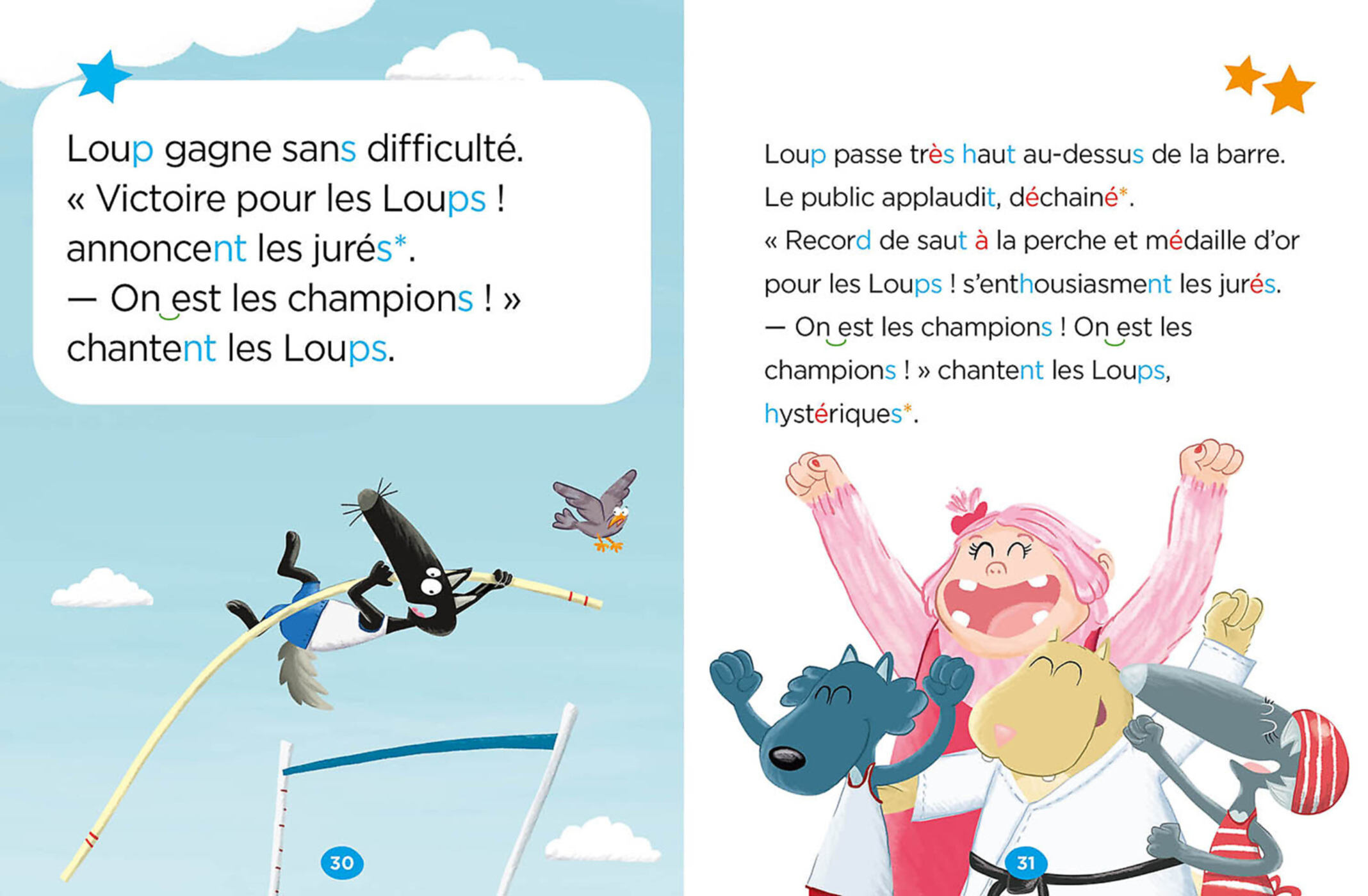 Mes Lectures De 1Re Primaire Avec Loup - Les Jeux Sportifs De La Forêt Mes Lectures De 1Re Primaire Avec Loup - Les Jeux Sportifs De La Forêt