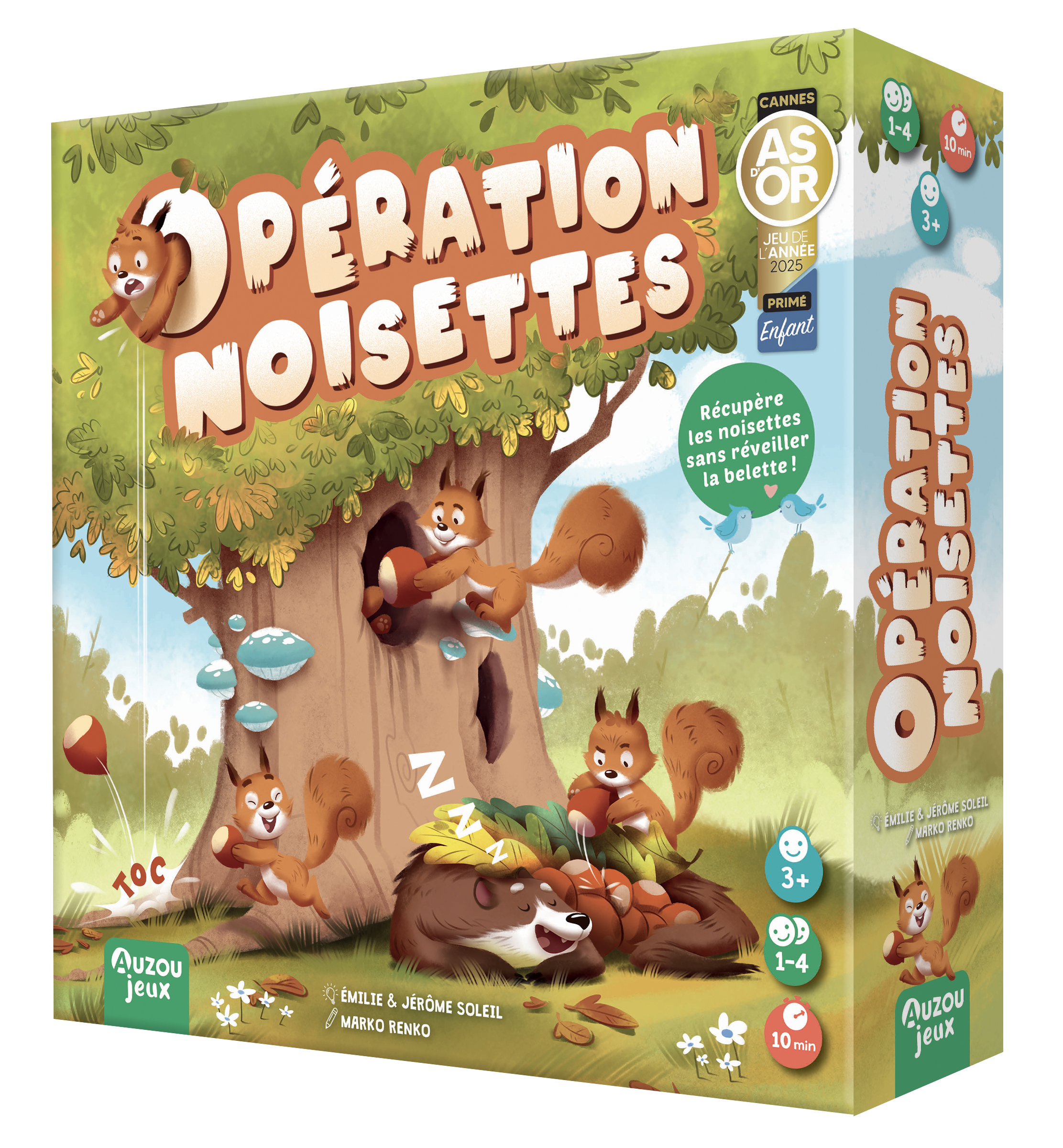 Grand Jeu - Opération Noisettes Grand Jeu - Opération Noisettes