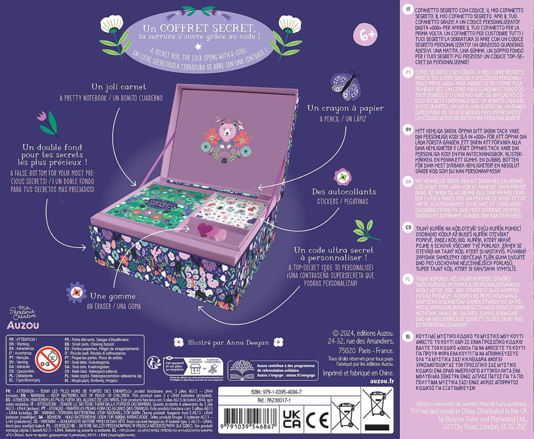 Ma Papeterie Créative - Mon Coffret Secret