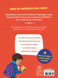 Mes Premières Enquêtes - En Vacances - 5 Histoires Et Des Jeux