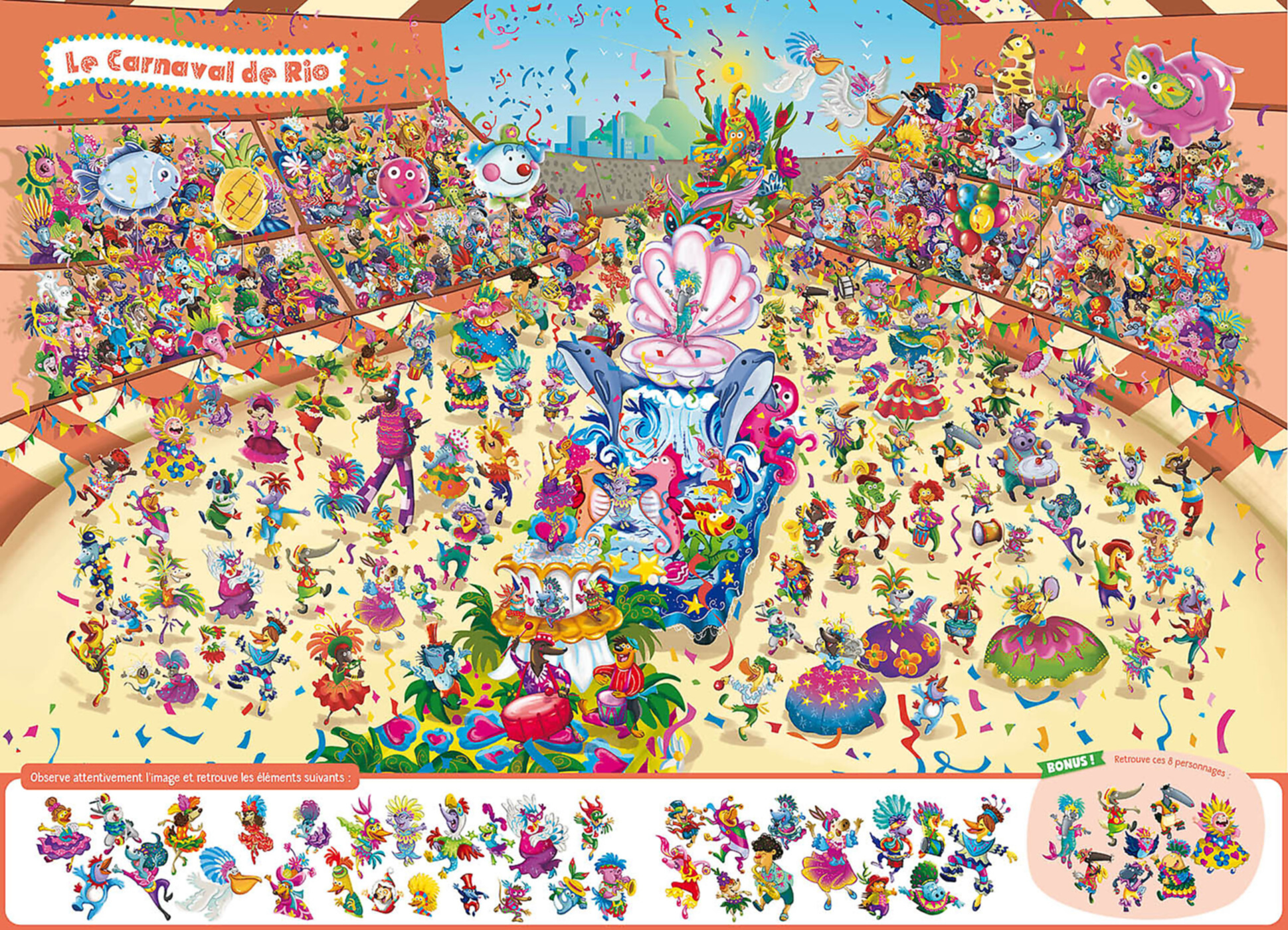 Cherche Et Trouve Géant - Loup - C'est La Fête !