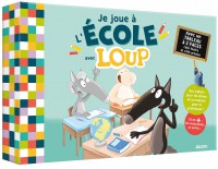 Je joue à l'école avec loup