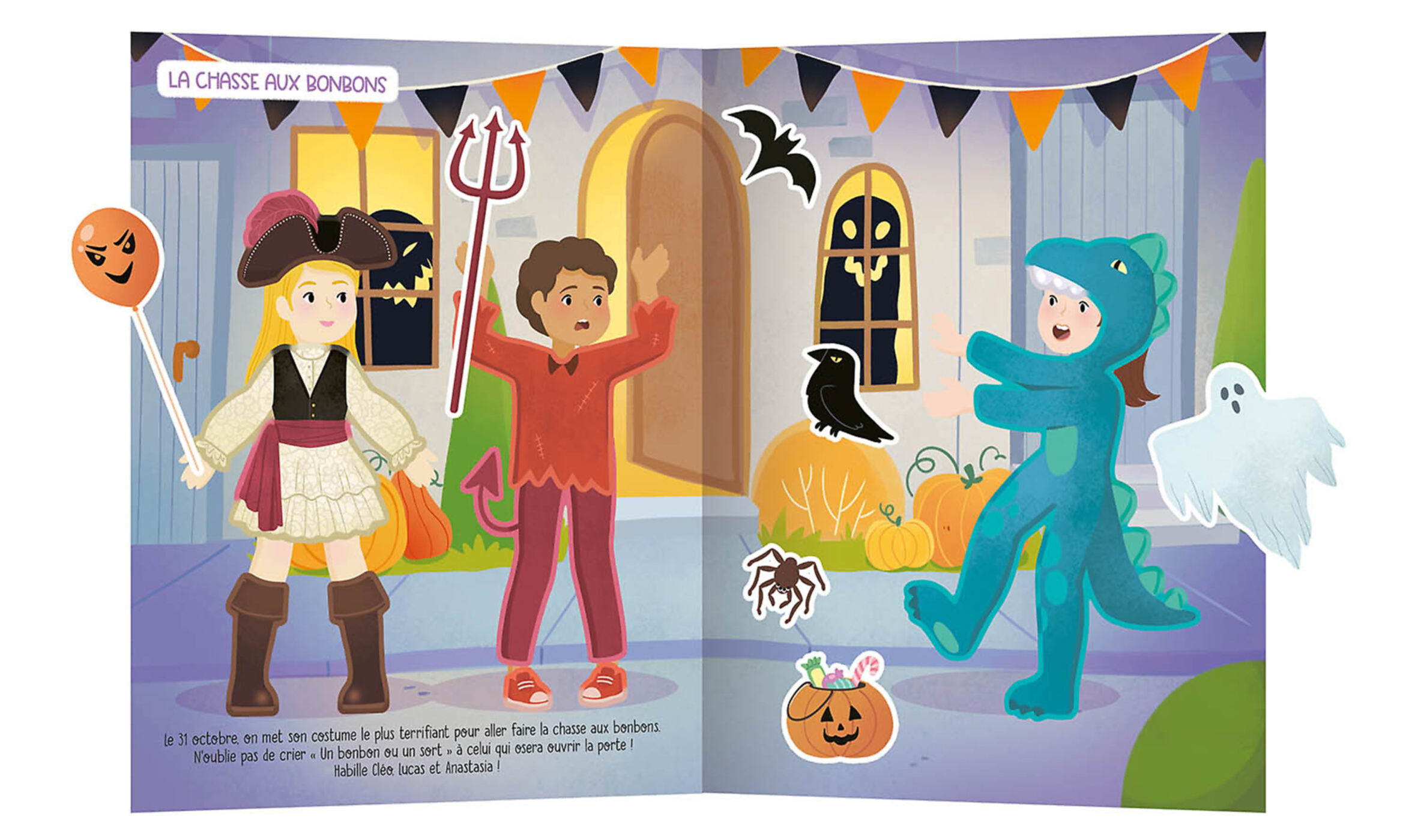 Mes 500 Autocollants Créatifs - Halloween Mes 500 Autocollants Créatifs - Halloween