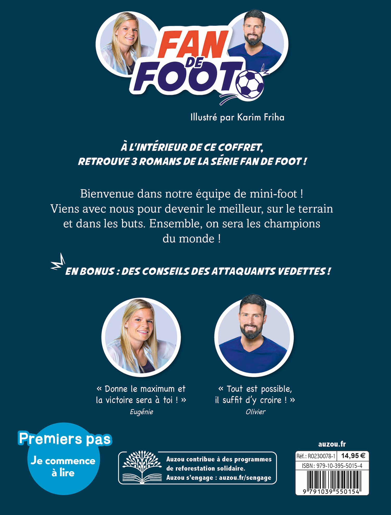 Coffret Bibliothèque 2 - Fan De Foot - Tomes 4 À 6