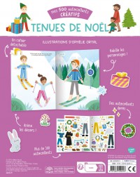 Mes 500 Autocollants Créatifs - Tenues De Noël Mes 500 Autocollants Créatifs - Tenues De Noël