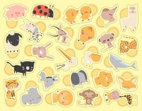 300 Gommettes Bébés Animaux 300 Gommettes Bébés Animaux