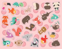 300 Gommettes Bébés Animaux 300 Gommettes Bébés Animaux