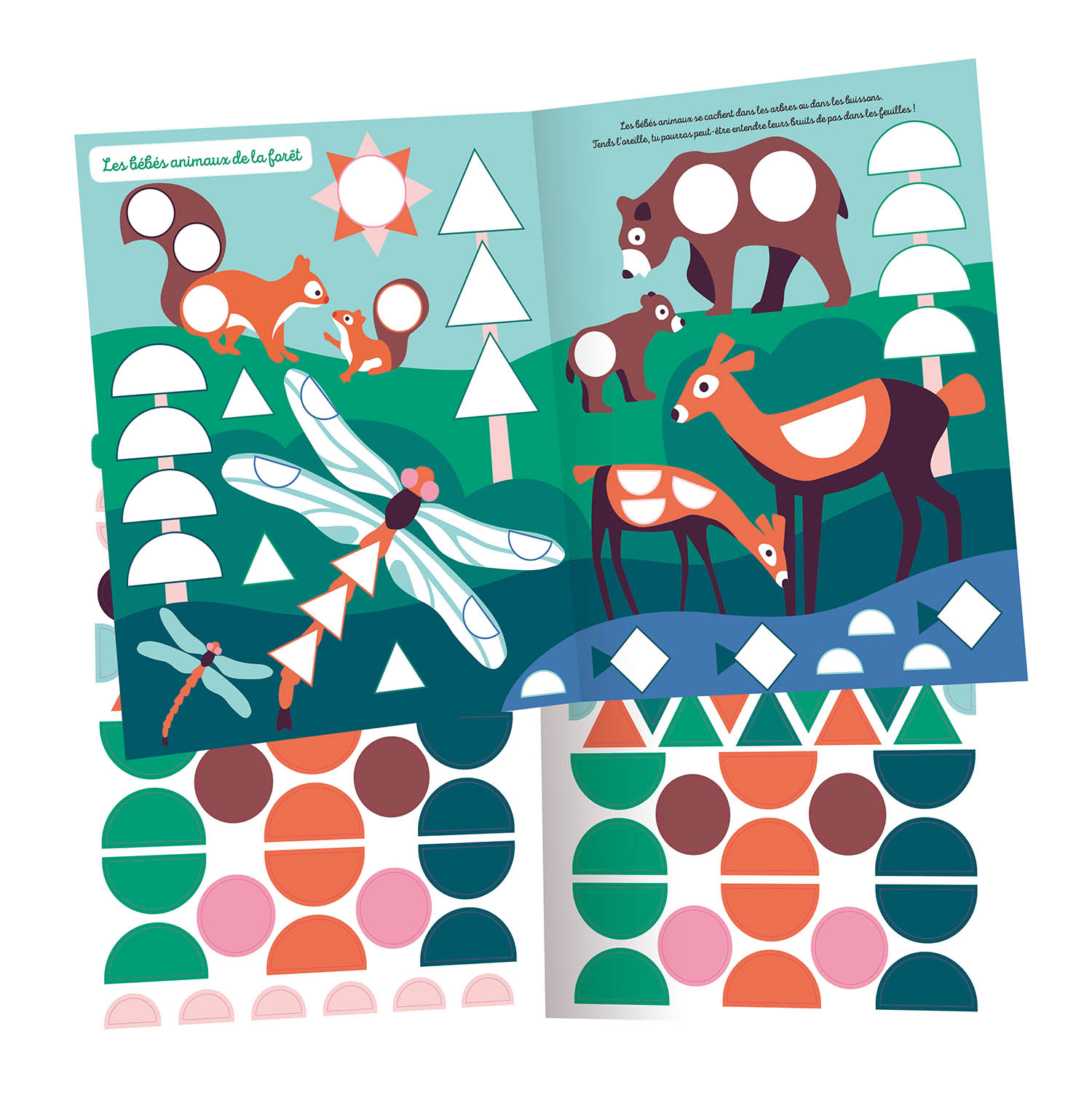 Mes Tout Premiers Autocollants - 1000 Premières Gommettes Formes Bébés Animaux Mes Tout Premiers Autocollants - 1000 Premières Gommettes Formes Bébés Animaux